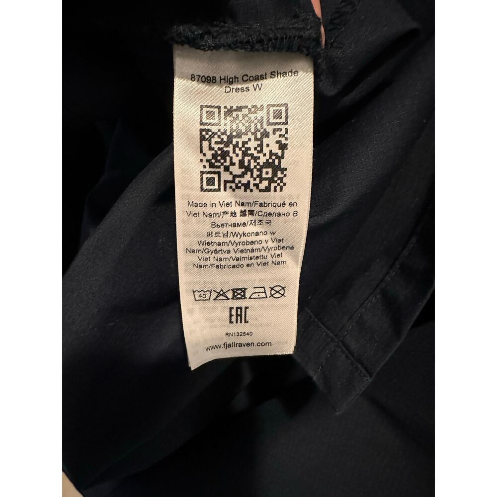 NWOT Fjällräven High Coast Shade Dress Navy Women’s L $135 Retail Gorpcore - Picture 11 of 11